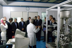 Visit of Italian Minister of Science from Department of Physics at SUT (2015)